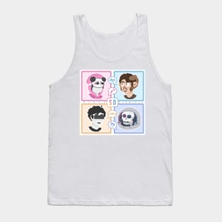 Sleep Deprived Podcast Portrait Tank Top